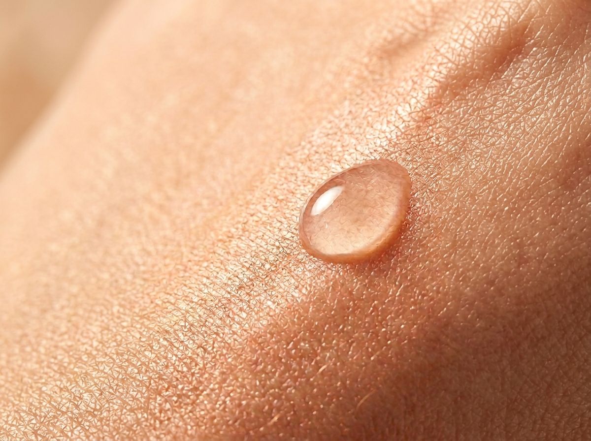 Produtos de skincare sobre mármore