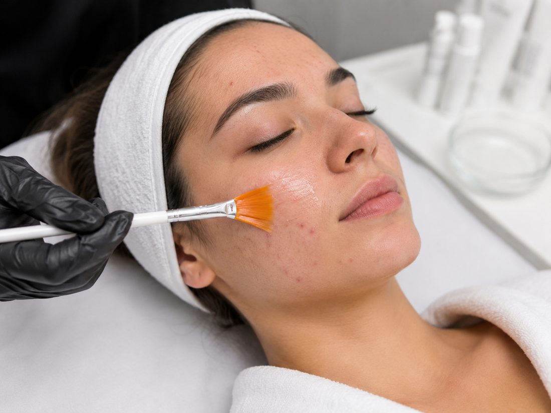 Peeling facial — renovação da pele — DG Estética